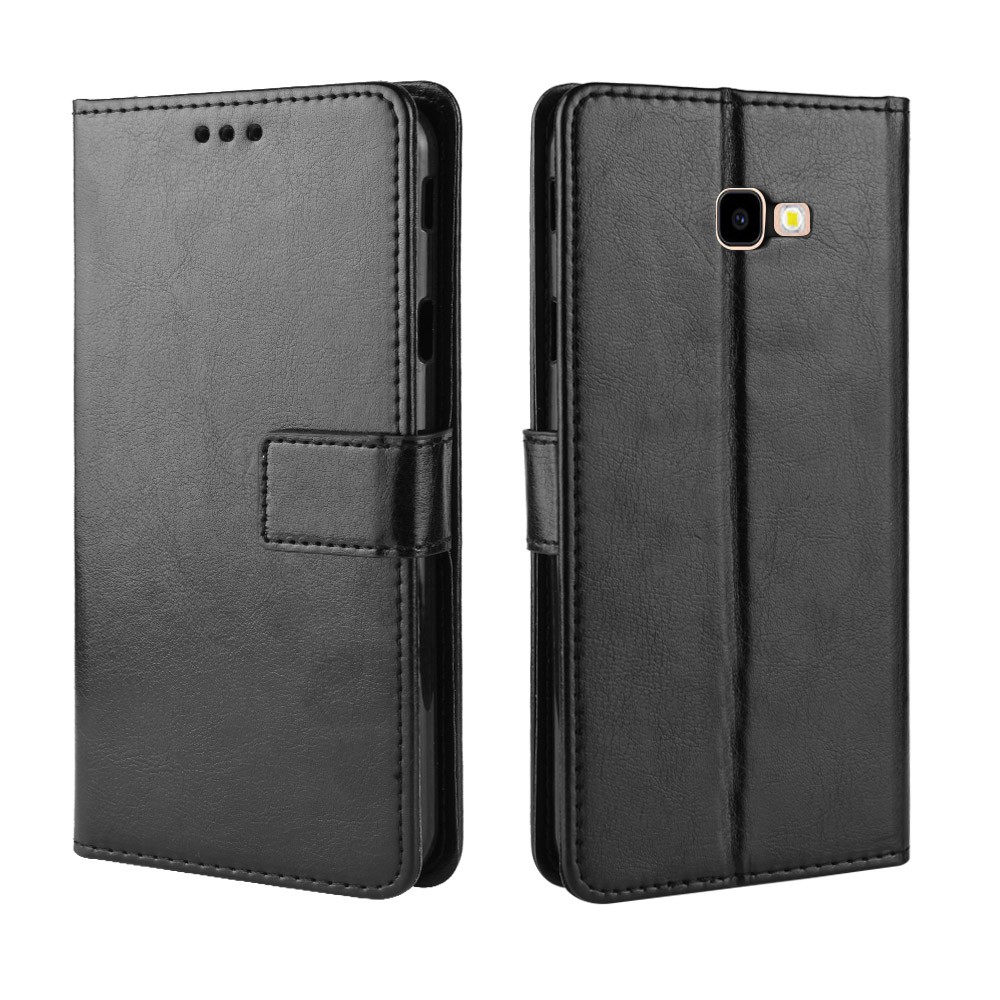 Bao da điện thoại nắp lật có ngăn đựng thẻ cho Samsung Galaxy J2 Core J4 Plus Prime J5 J6 J8 J7 Pro 2018 | BigBuy360 - bigbuy360.vn