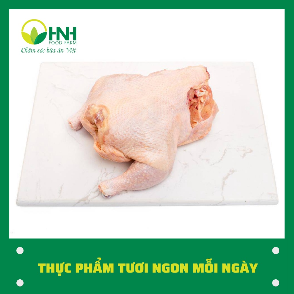 Gà công nghiệp bỏ đầu chân cánh 1kg chuẩn ngon, trợ giá mùa dịch - HNH Food Farm