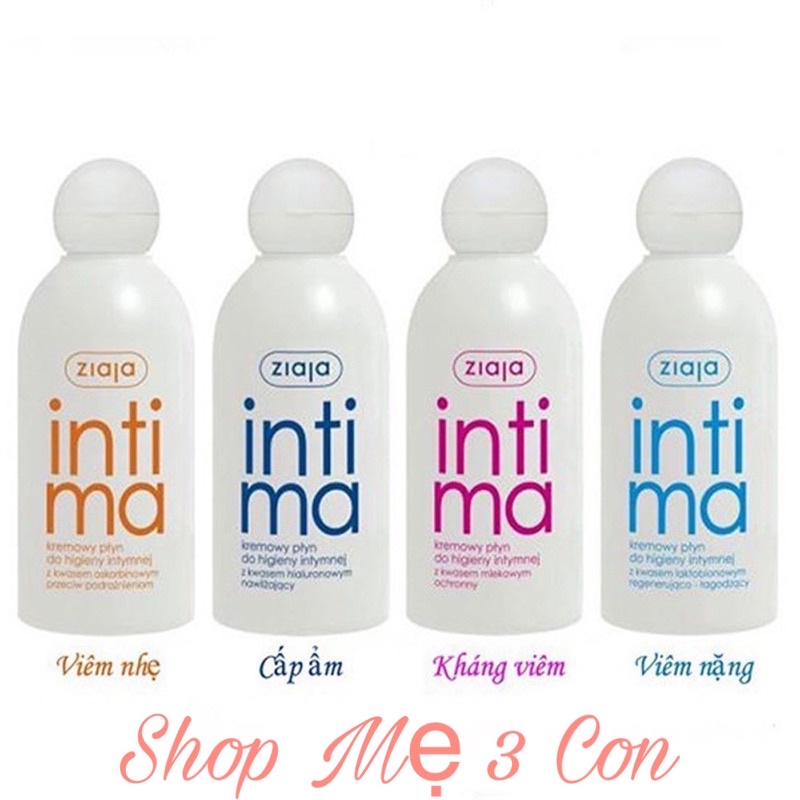 Vệ sinh phụ nữ Ziaja Intima 200ml chính hãng