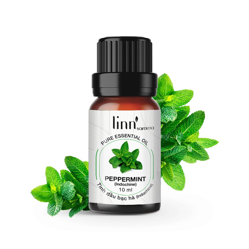 Linn'saroma - Tinh dầu thiên nhiên 100% - Bạc Hà Indochine - 10ml/30ml/50ml/100ml
