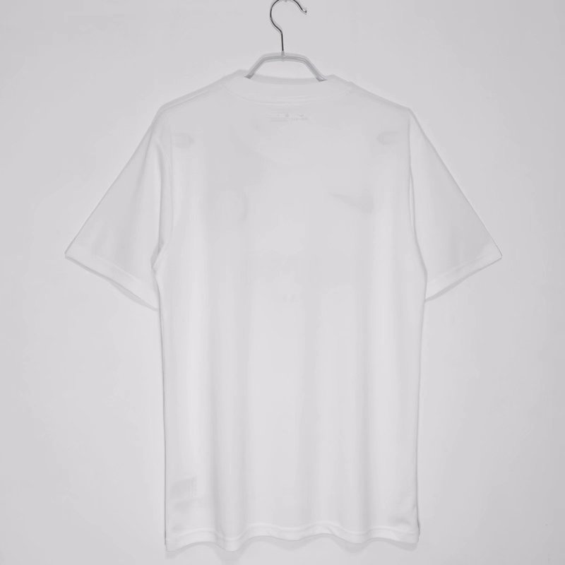 Áo Đồng Phục Bóng Đá Tay Ngắn Màu Trắng Đen Size S-XXL Thời Trang 2020 Cao Cấp