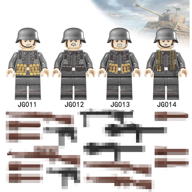Mô Hình Đồ Chơi Lính Gemany Mini WW2