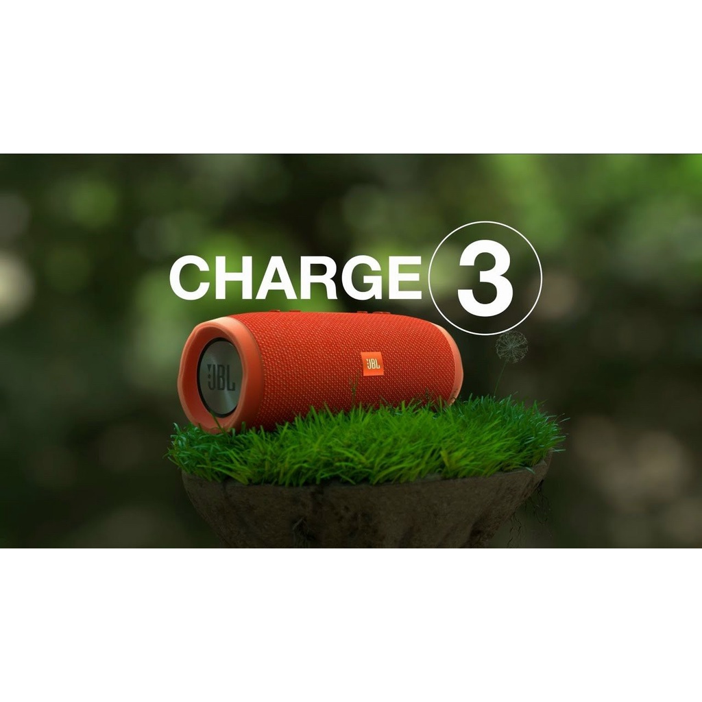 [FreeShip -1 Đổi 1] Loa Bluetooth JBL Charge Mini 3+ Bass Cực Mạnh Chống Nước Nghe Nhạc Hay, Hỗ Trợ Cắm Usb Màu Đỏ