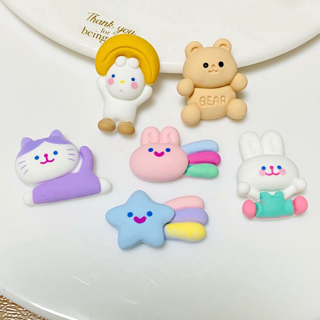 Miếng Dán Trang Trí Hình Cốc Nước Họa Tiết Hoạt Hình Dễ Thương DIY