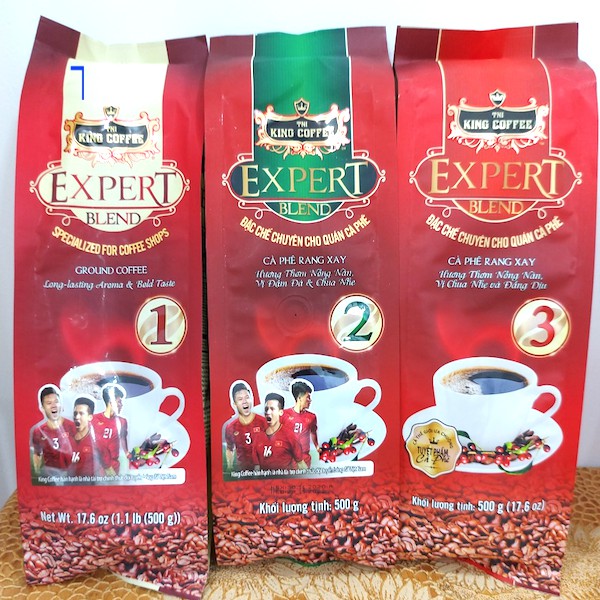 King coffee Expert Blend pha phin túi 500g loại 2 chuyên dành cho quán cafe | BigBuy360 - bigbuy360.vn