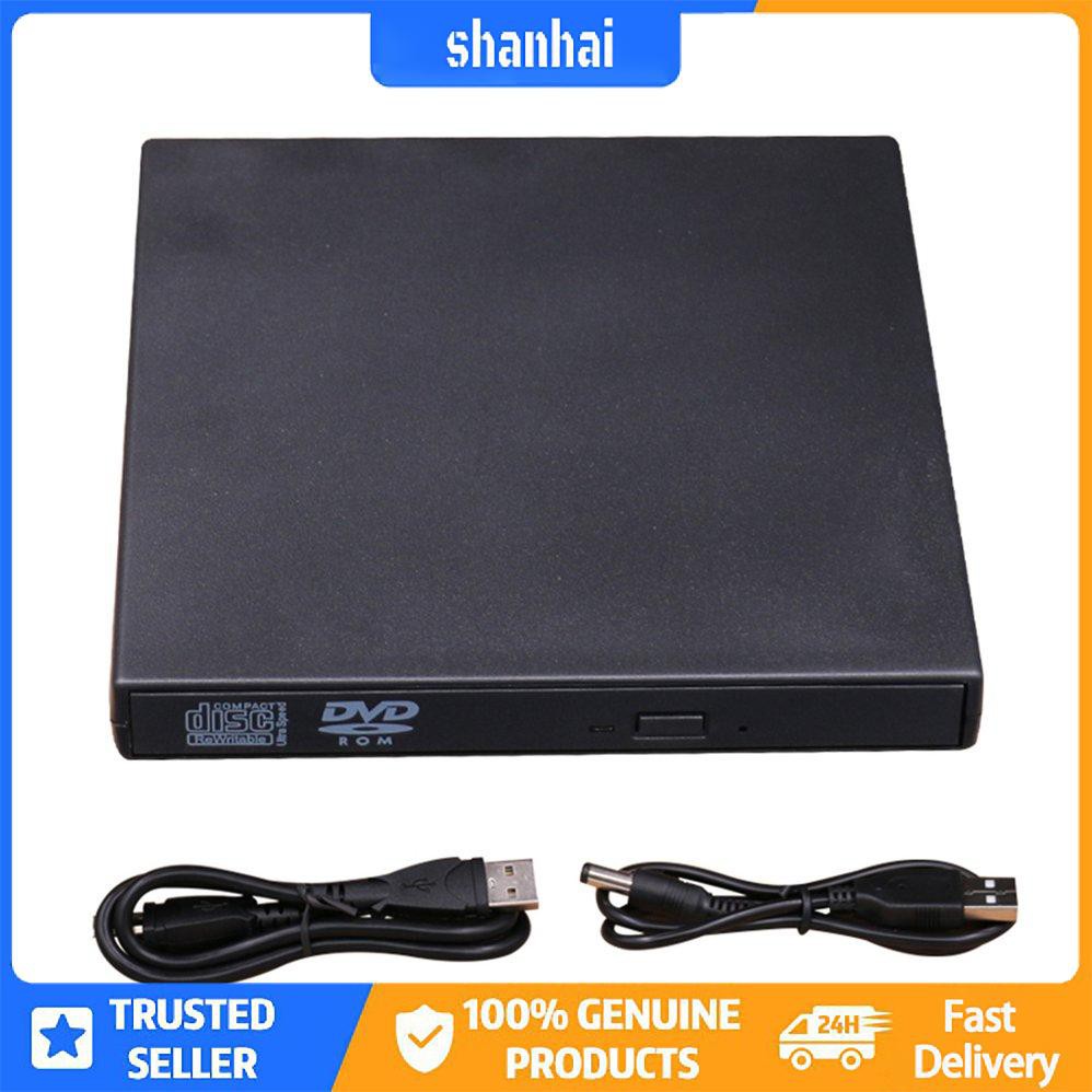 Di động Plug & Play Ổ đĩa ngoài USB 2.0 Đầu ghi DVD Đầu đọc ROM CD Writer