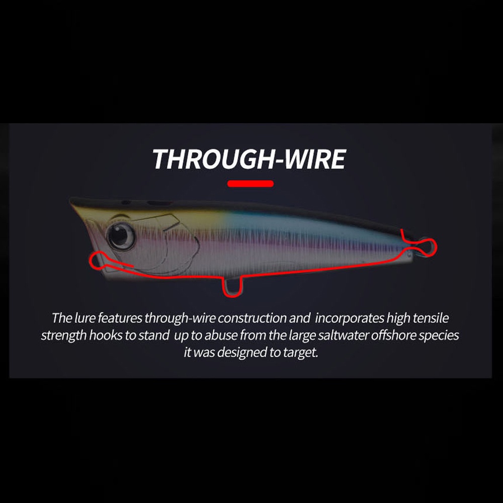 Mồi Câu Cá Giả Bằng Nhựa Cứng 95mm 21g