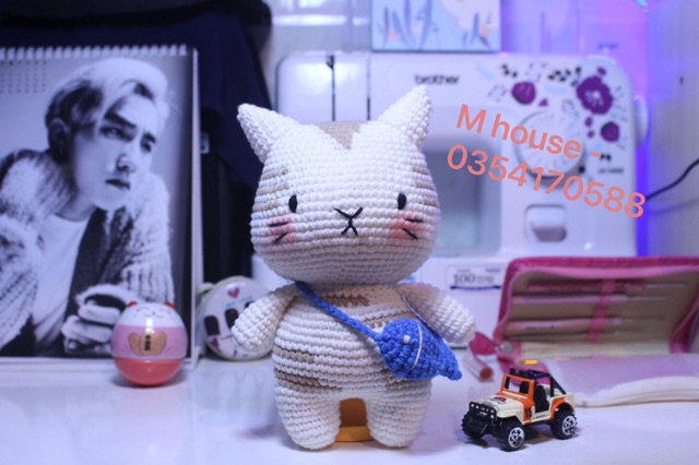 21 Mẫu thú len Handmade chân ngắn