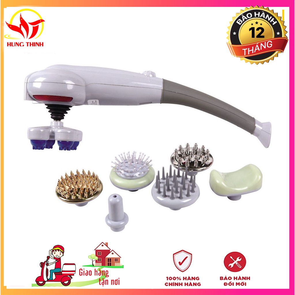Máy Đấm Lưng 7 Đầu Xoa Bóp - Máy Massage Cầm Tay, giá thành tốt nhất
