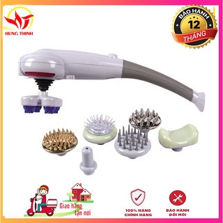 [MỚI] Máy Đấm Lưng 7 Đầu Xoa Bóp - Máy Massage Cầm Tay, giá thành tốt nhất