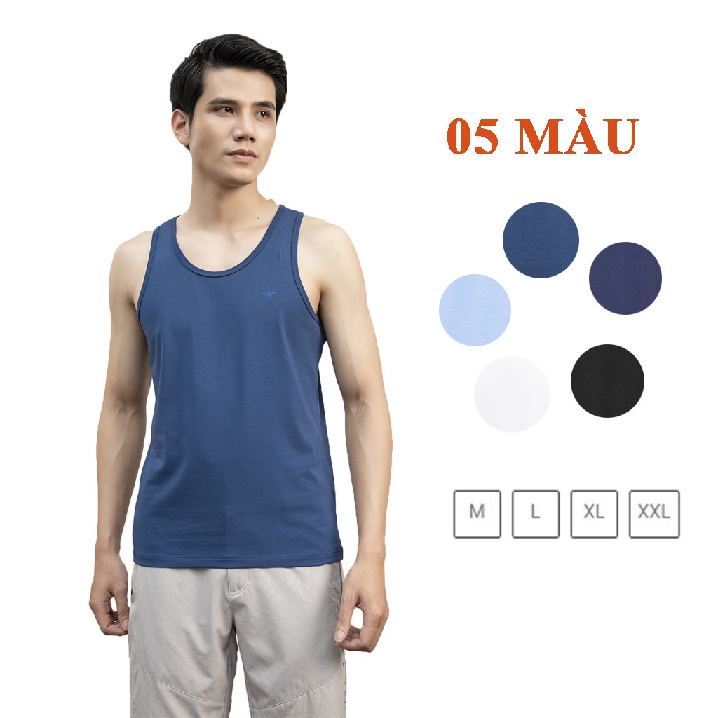 Áo Ba Lỗ Nam ARISTINO - ATTR05 Cotton Siêu Mát