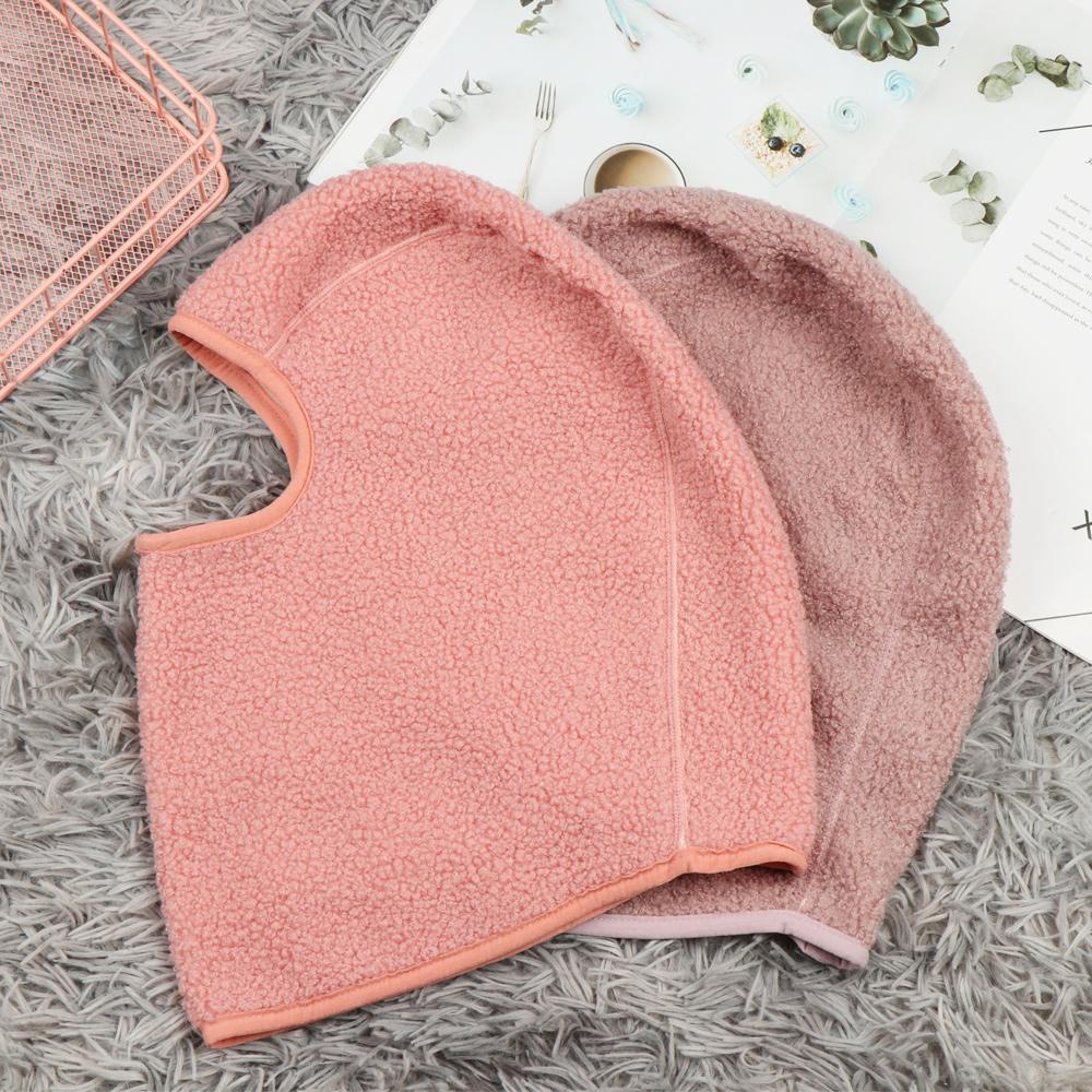 Mũ Trùm Đầu Che Phủ Toàn Diện Bằng Nhung Mềm Mại Thoải Mái Chống Gió Cho Mùa Đông