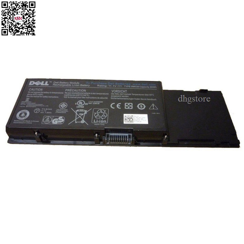 Pin laptop Dell Precision M6400, M6500, M6500 Mobile, C565C