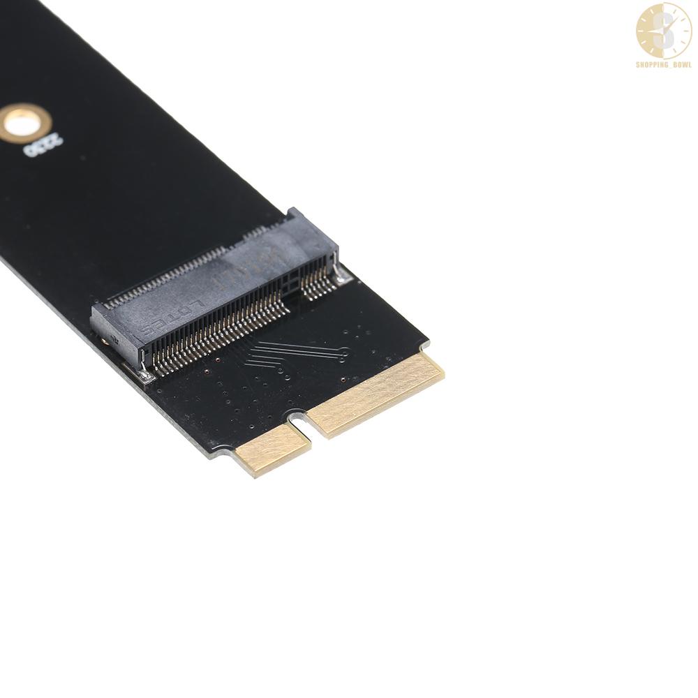 Bộ Chuyển Đổi Ổ Cứng M.2 Ngff B Key Sata Sang 7 + 17 Pin Thay Thế Cho Macbook Air A1465 A1466 (2012 Year Only) Ssd Hdd 2230 2242 2260 2280 Ssd | BigBuy360 - bigbuy360.vn