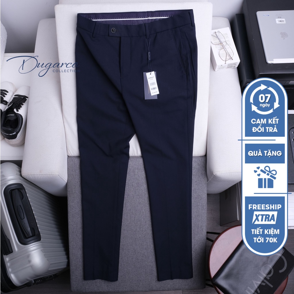 Quần âu nam DUGARCO dáng Regular fit suông nhẹ cao cấp thiết kế tôn dáng 92PM41077