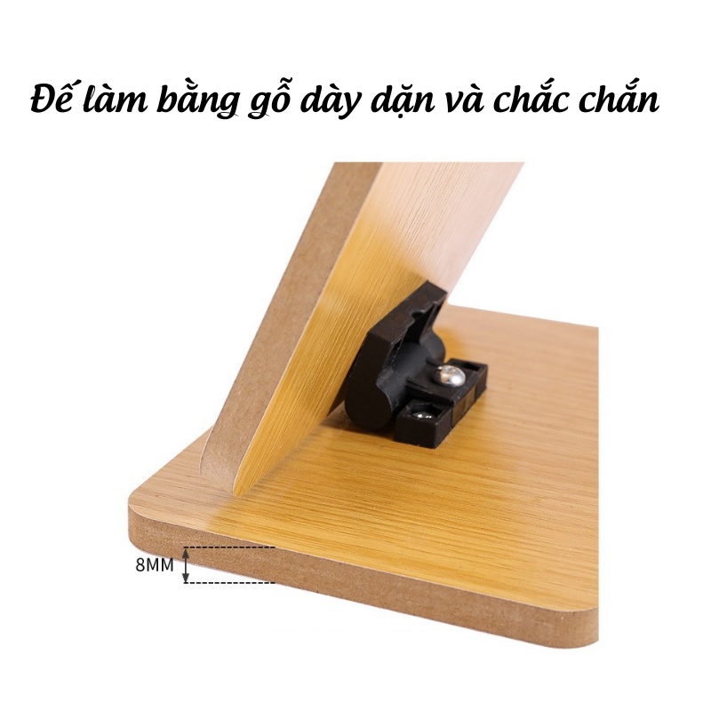 Gương Gỗ Gương Trang Điểm Có Đế Để Bàn Decor Phòng - KHO GIA DỤNG TRẦN PHÚ