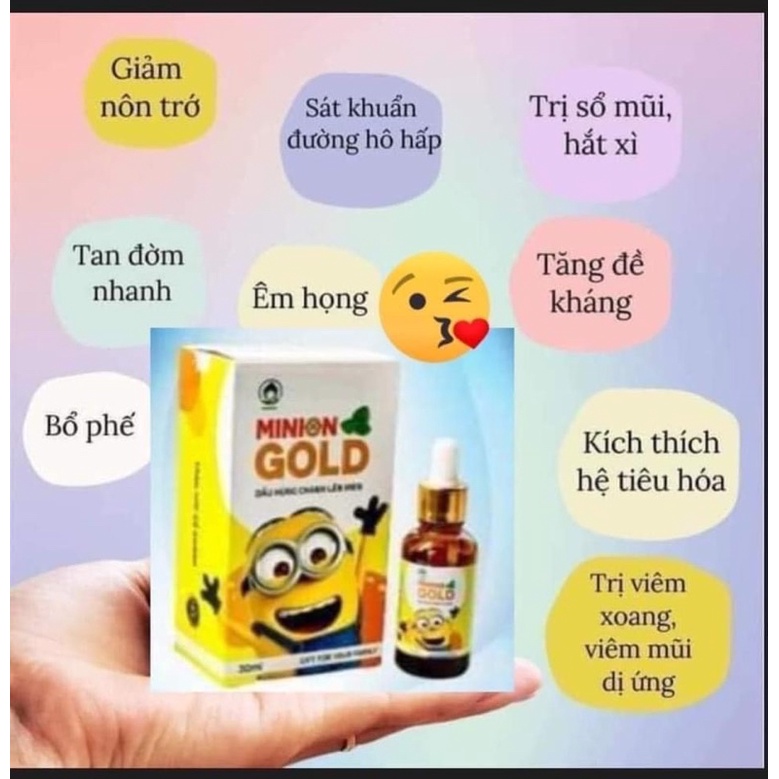 Dầu húng chanh Minion