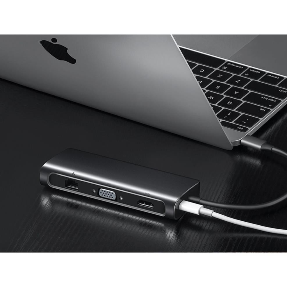 Cáp USB Type C Multifunction 9in1 UGREEN 40873 chính hãng ✔Ugreen chính hãng ✔
