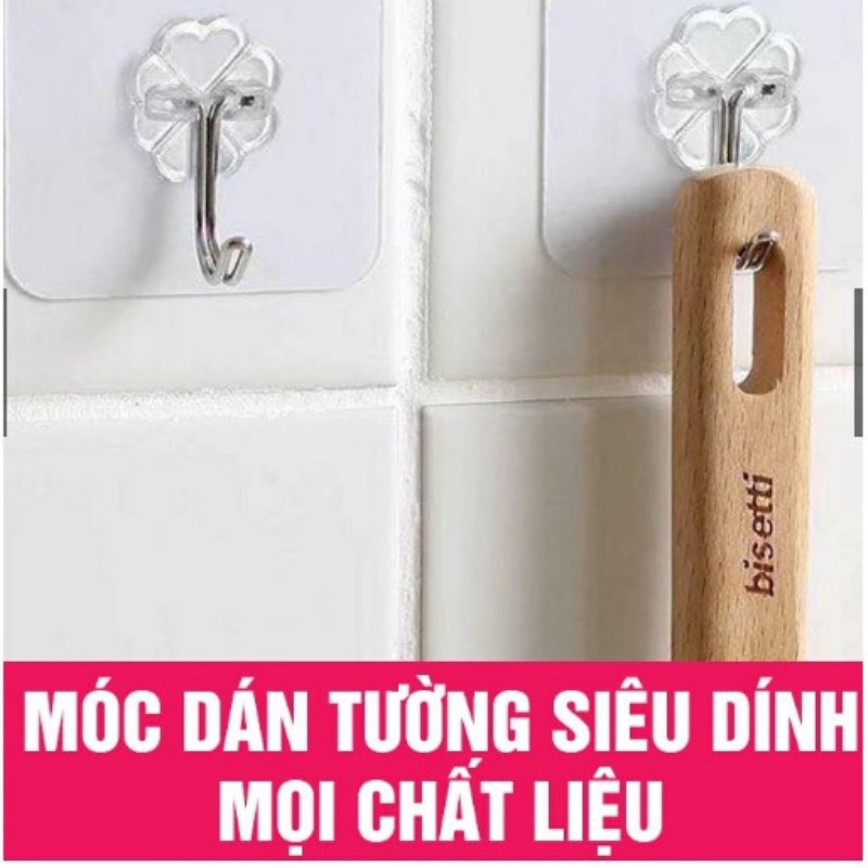 Móc dán tường siêu chịu lực 6*6cm