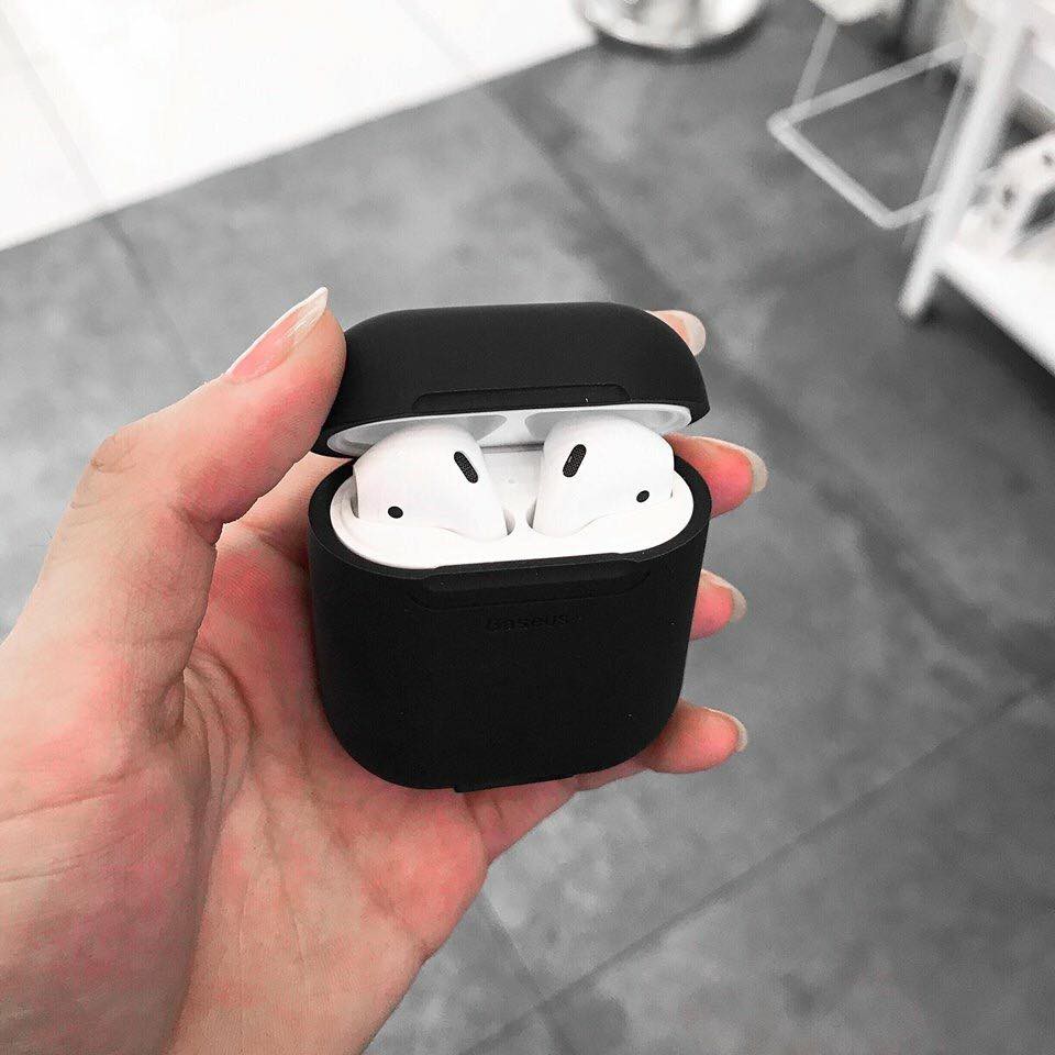 Bao Airpods Baseus Sạc Không Dây | Chống Sốc | Hàng Cao Cấp