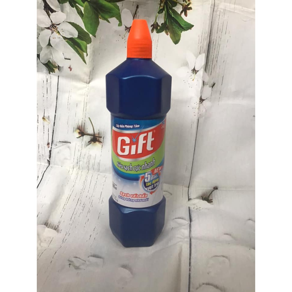 Nước tẩy TOILET siêu sạch cực nhanh Gift 900ml