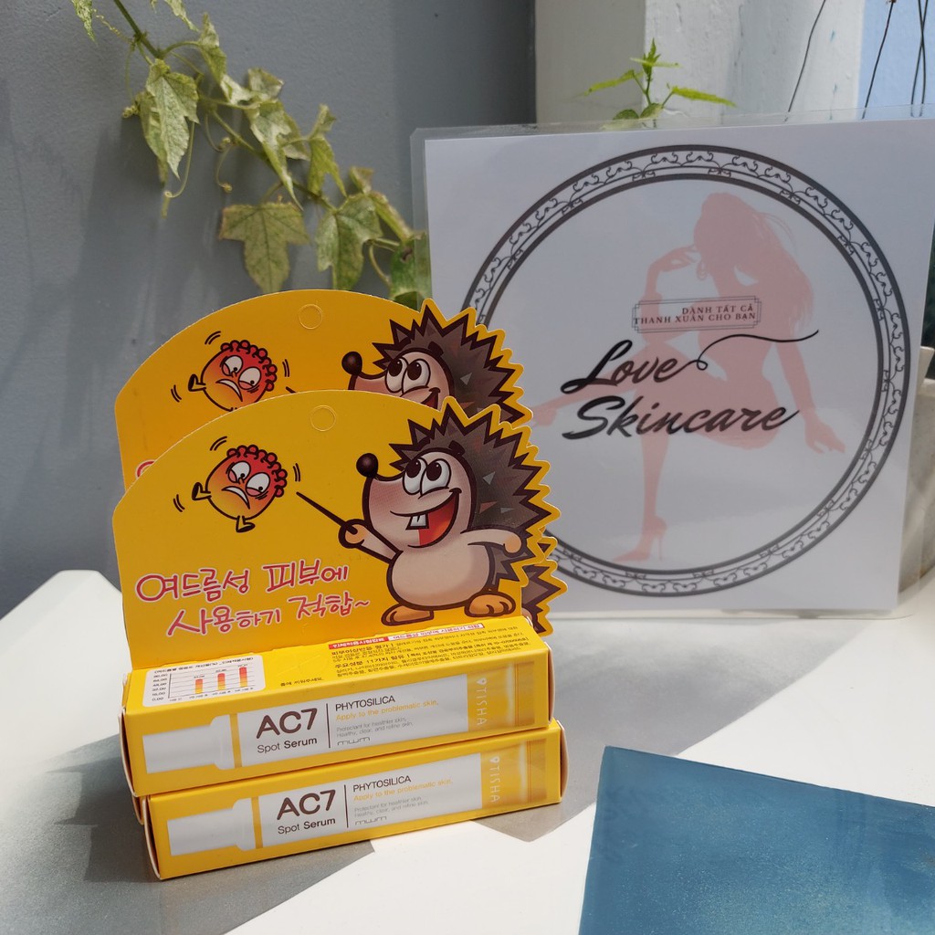 (GRAB / NOWSHIP) (Date 18082022) Serum Giảm Mụn Tisha AC7 Spot Serum