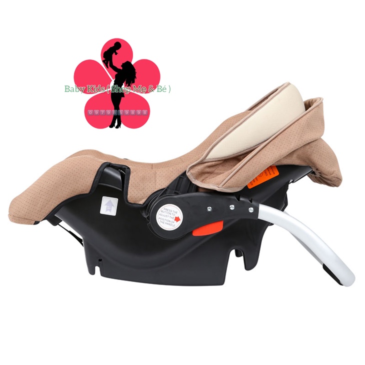 Nôi nằm ô tô cho bé 2in1 - ZARACOS MOREO 2636