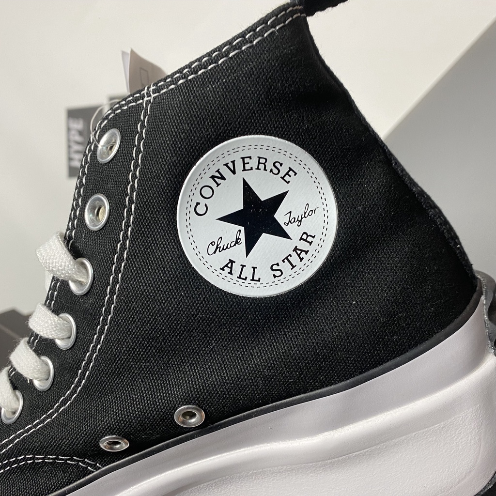 Giày Converse Run Star Hike Black  - Hype Sneaker | Phiên bản 1:1 chuẩn