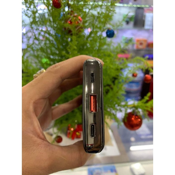 Fulbox - Pin Sạc Dự Phòng Không Dây Xmobile P66d Polymer 10.000mAh Type C PD QC3.0 Xmobile