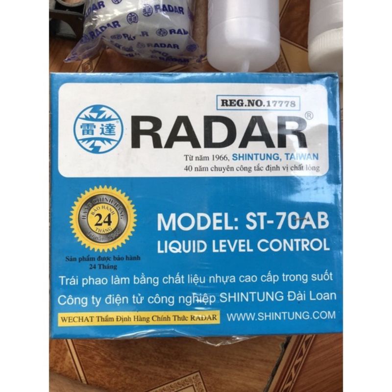 PHAO ĐIỆN RADAR CHỐNG TRÀN NƯỚC TỰ ĐỘNG