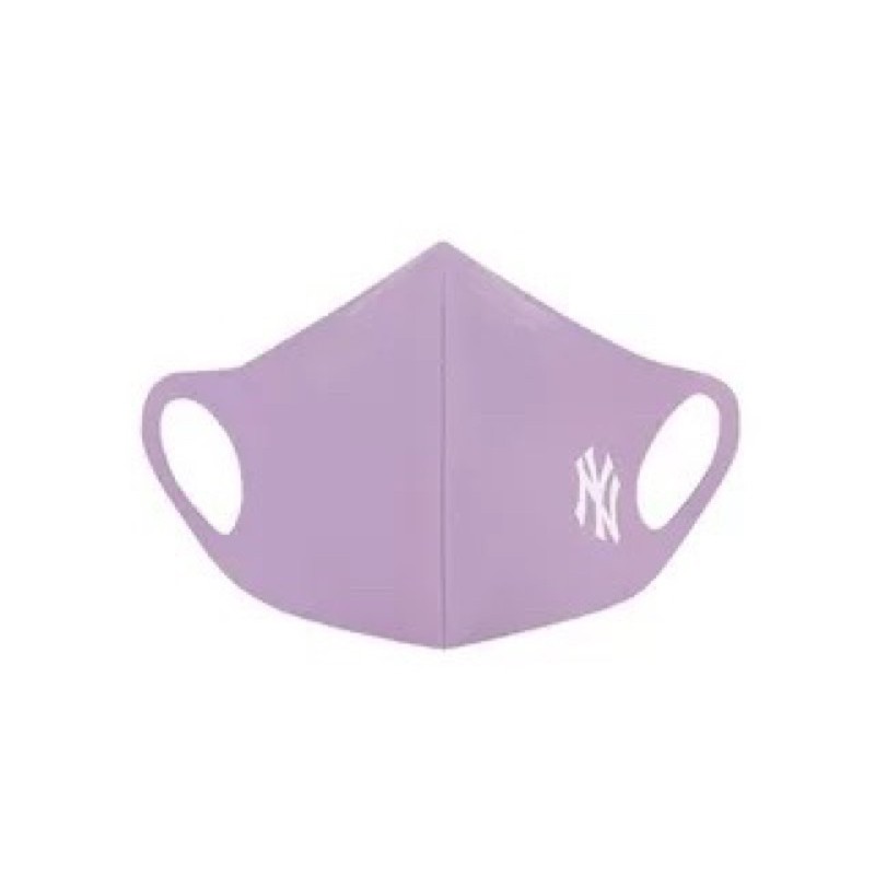 Khẩu trang MLB cotton nguyên chất thoáng khí chống bụi và khói mù in họa tiết NY / LA thời trang Hàn Quốc | BigBuy360 - bigbuy360.vn