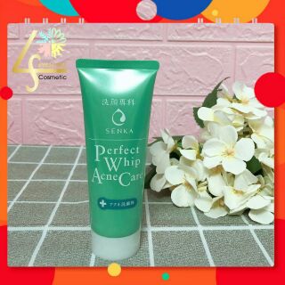 Sữa rửa mặt dành cho da mụn Senka Perfect Whip Acne Care 50g