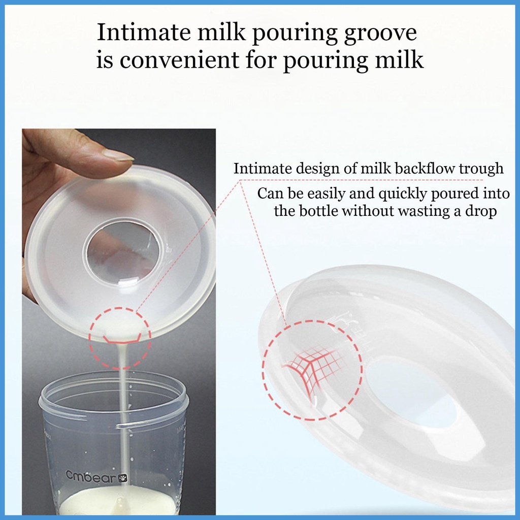 Dụng Cụ Hút Sữa Mẹ Bằng Silicone Chống Rò Rỉ