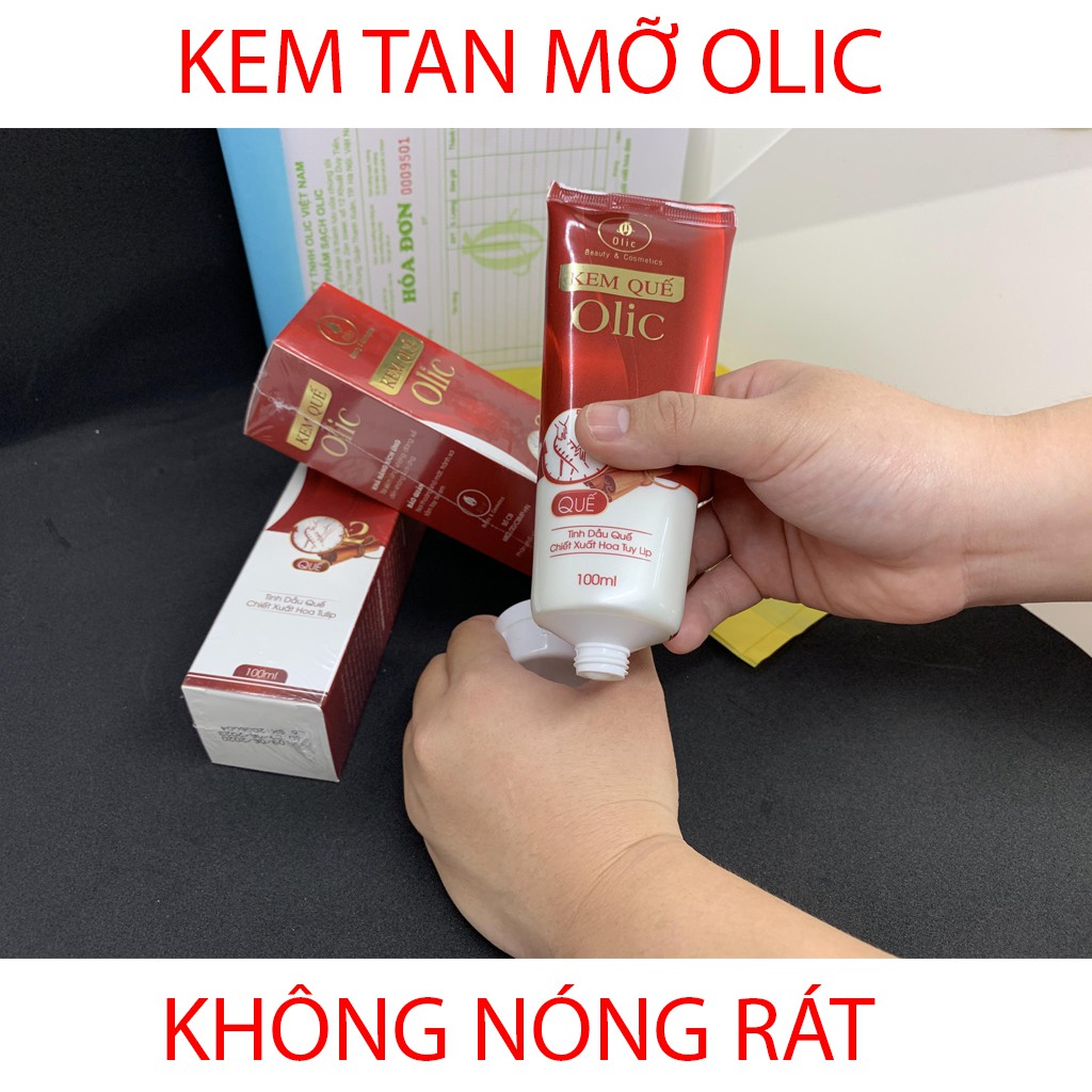 Kem giảm mỡ quế olic, Gel săn chắc quế giảm eo tặng kèm miếng dán và đai nịt bụng | BigBuy360 - bigbuy360.vn