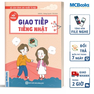 Sách Hội Thoại Giao Tiếp Tiếng Nhật Dành Cho Người Tự Học Kèm App Học Online