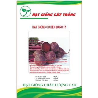 Hạt giống củ dền đỏ f1 ct164 - gói 2gram