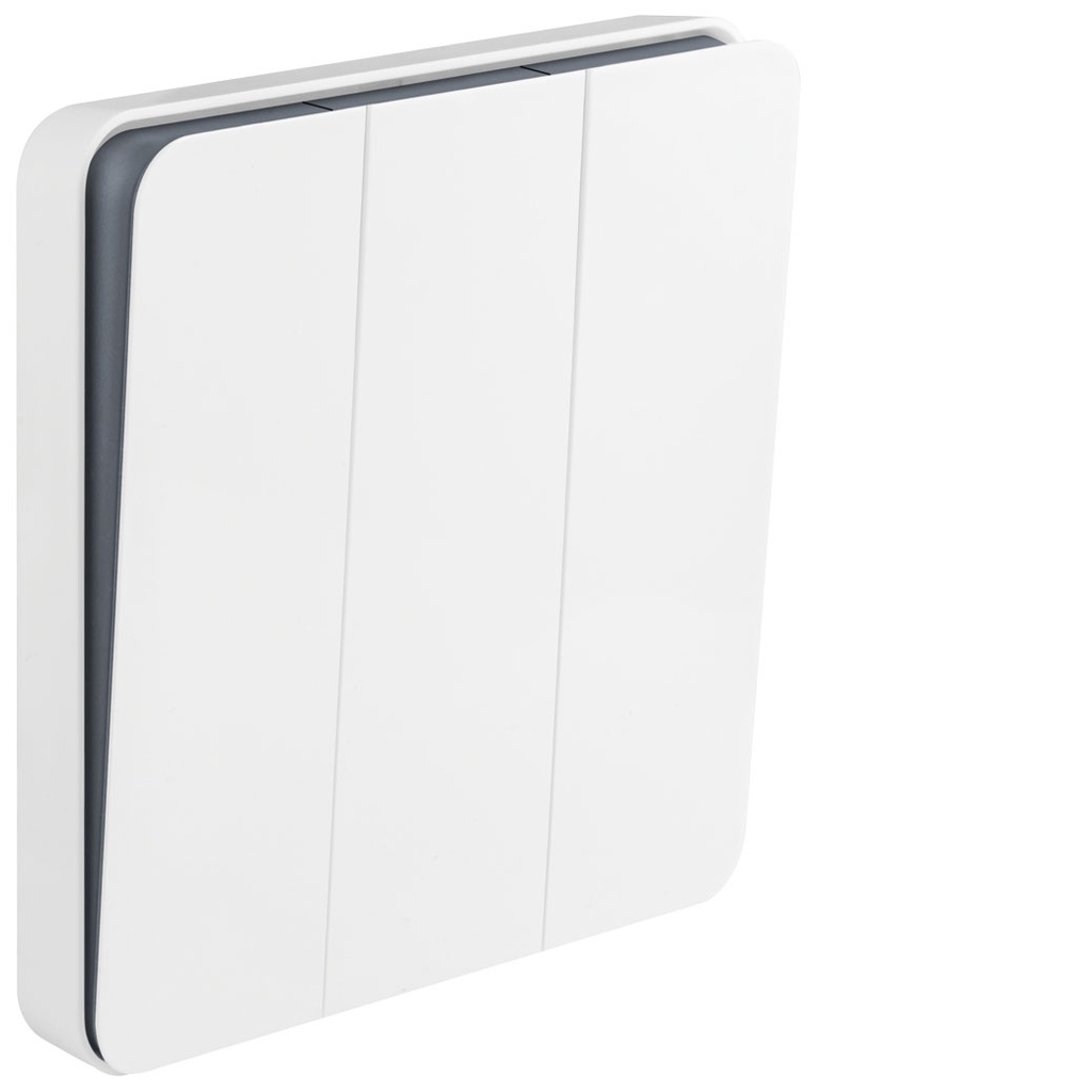 [HÀNG CHÍNH HÃNG] Công tắc điện ba, 1 chiều 16A màu trắng dòng mới Dream thương hiệu HAGER