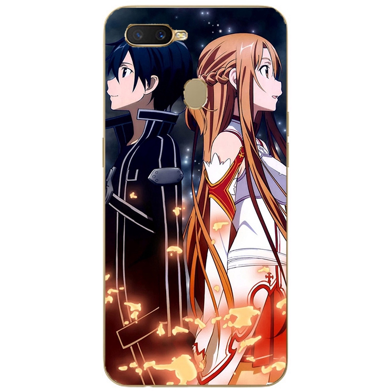 sword art online cartoon Phone Case For ZTE Nubia V18 N1 N2 N3 M2 M3 Lite Play Axon 10 Pro silicone Cover