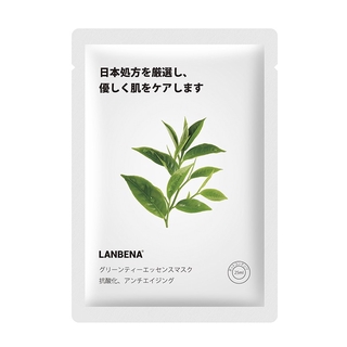 Mặt Nạ Trà Xanh Lanbena 25ml Dưỡng Ẩm Trắng Da Chống Nếp Nhăn Lão Hóa
