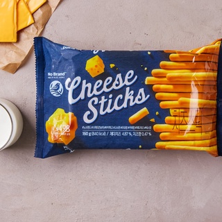 Bánh snack que vị phô mai Cheese Stick No Brand 160g - (이마트) 노브랜드 치즈스틱 - Bánh ăn vặt Hàn Quốc - Hàng nhập khẩu