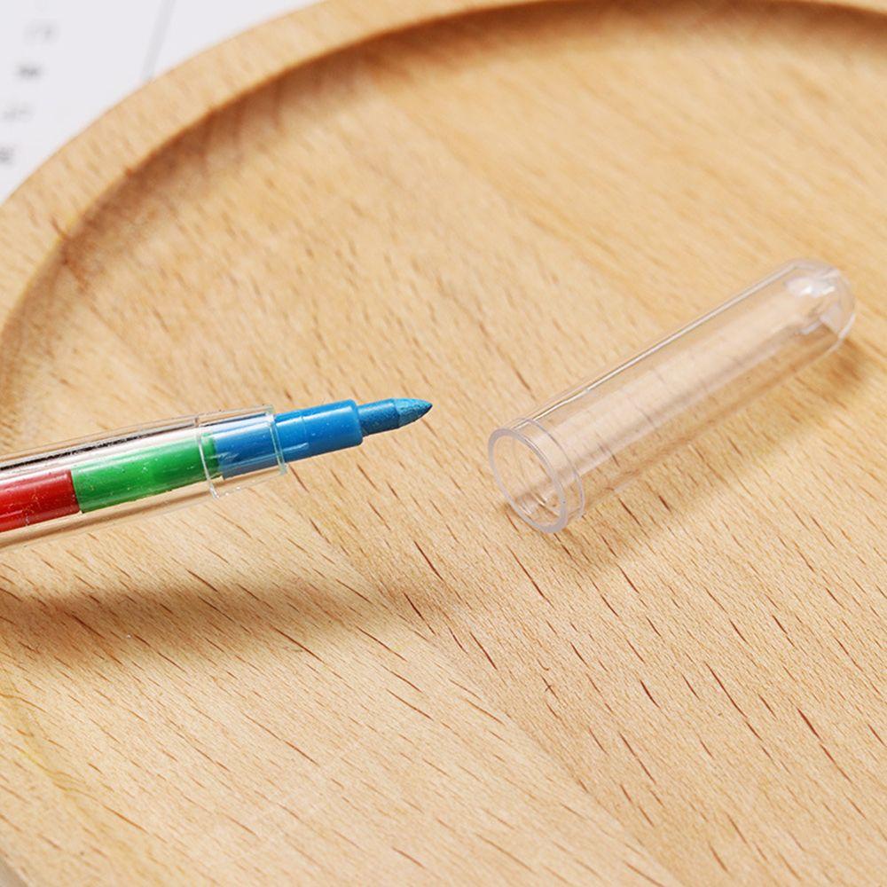 Bộ 4 Bút Chì Màu 10 Màu Sắc Dành Cho Trẻ Em
