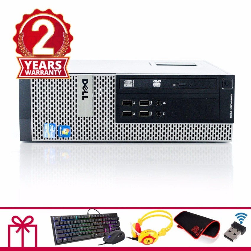 Máy tính Văn Phòng DELL OPTIPLEX 7010 SFF (Core I3 3220, Ram 8GB, SSD 120GB) + Quà Tặng - Hàng Nhập Khẩu | BigBuy360 - bigbuy360.vn