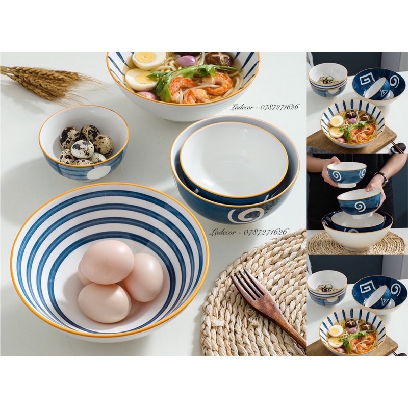 Bộ sưu tập bát đĩa sứ phong cách Nhật bản , decor món ăn , trang trí gia đình