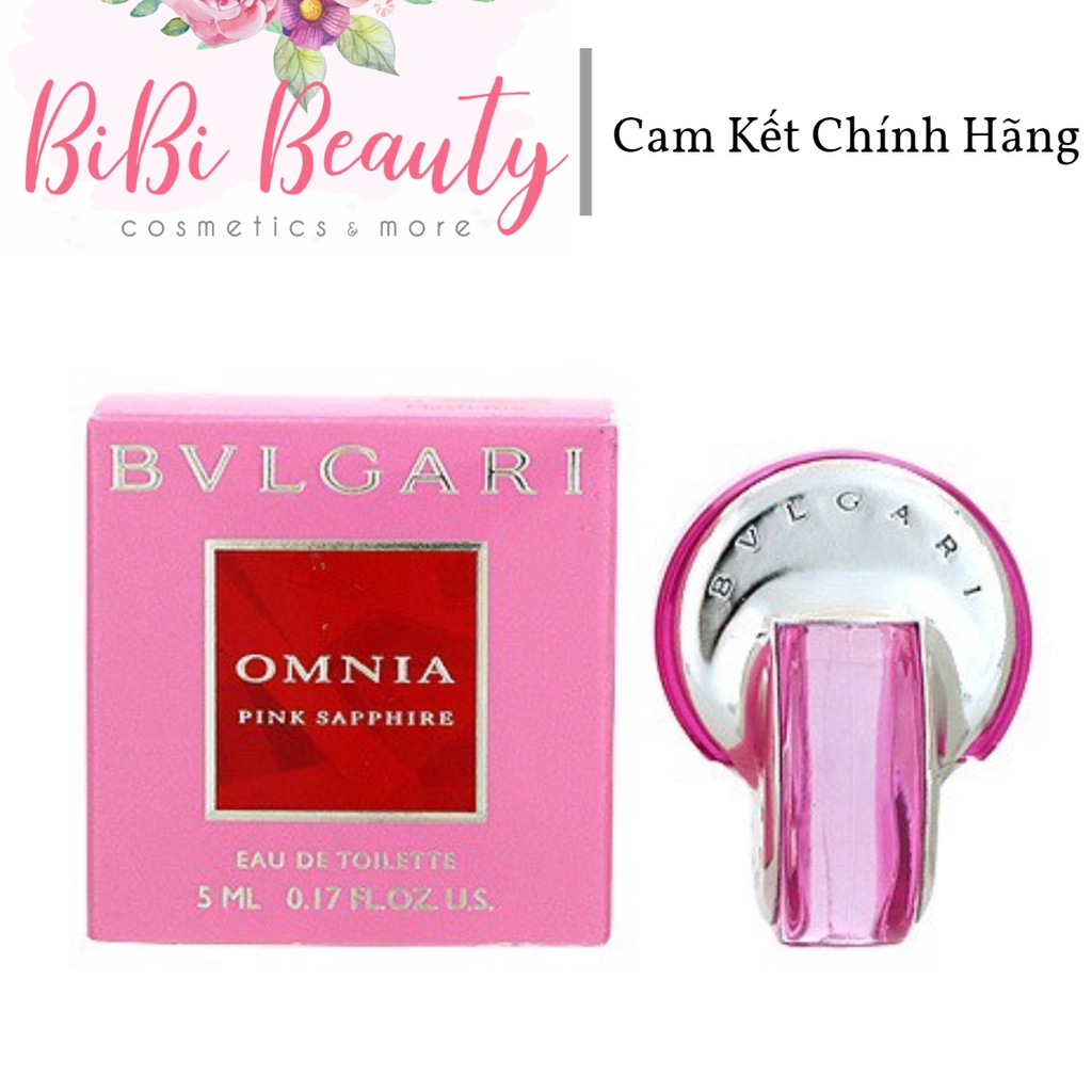 Nước hoa Bvlgari Omnia Pink Sapphire 5ml