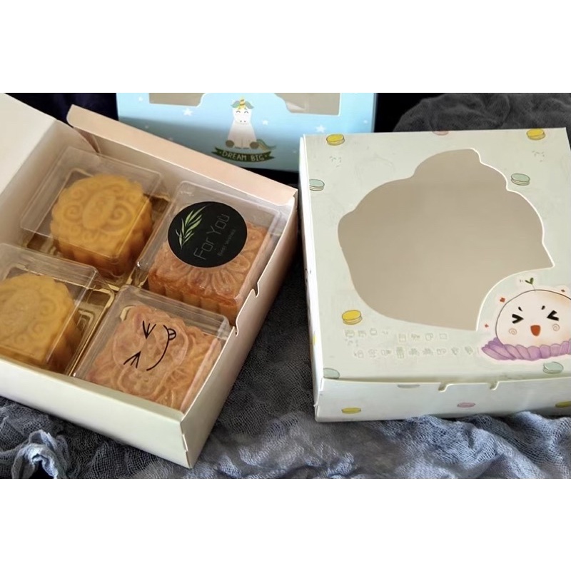 Hộp 4 bánh mochi,trung thu