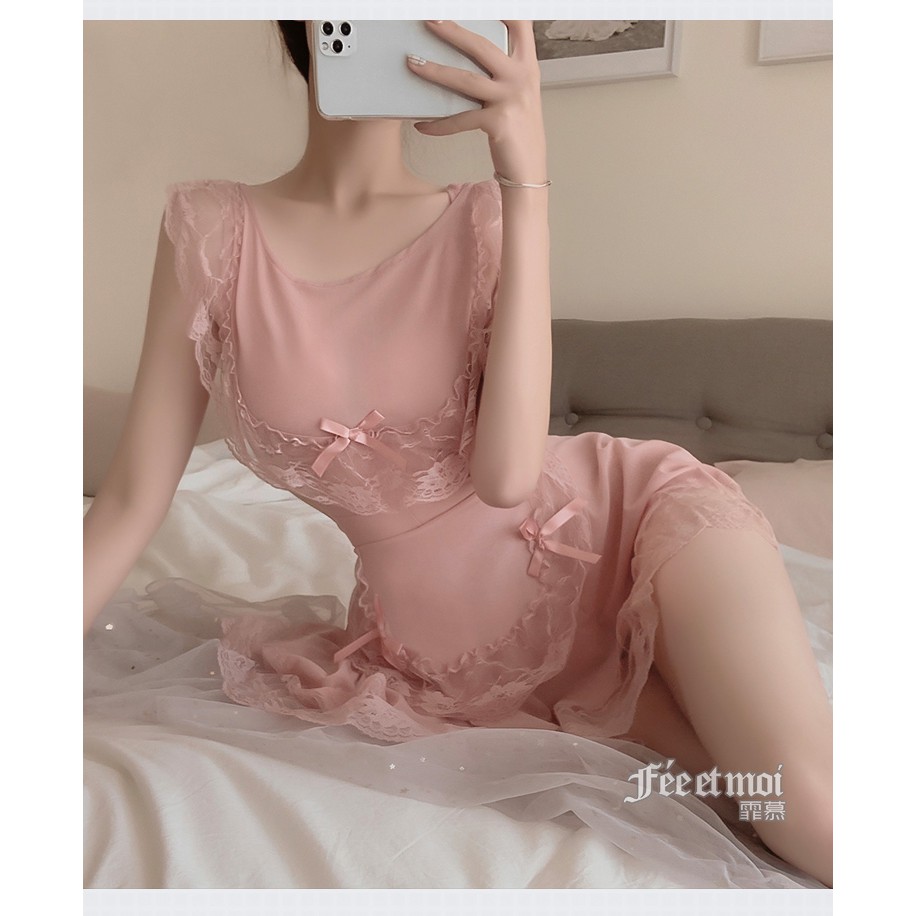 Váy ngủ Sexy FREE SHIP Cosplay giúp việc hồng đất | BigBuy360 - bigbuy360.vn