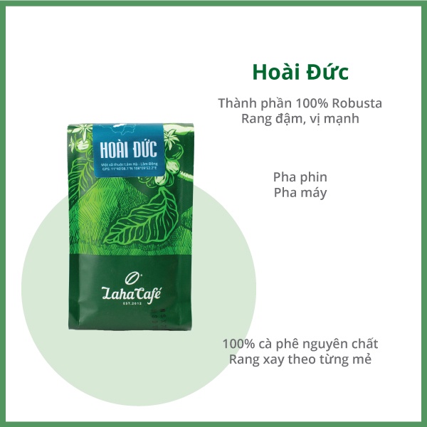 Set 4 gói cà phê phin Robusta Đan Phượng, Tân Hà, Hoài Đức, Phúc Thọ từ vùng đất Lâm Hà, mỗi gói 250g | BigBuy360 - bigbuy360.vn