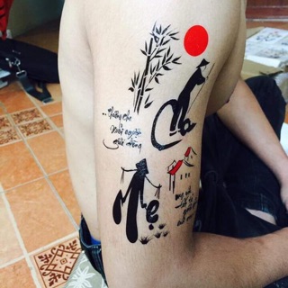 Miếng dán hình xăm cha mẹ [20k]