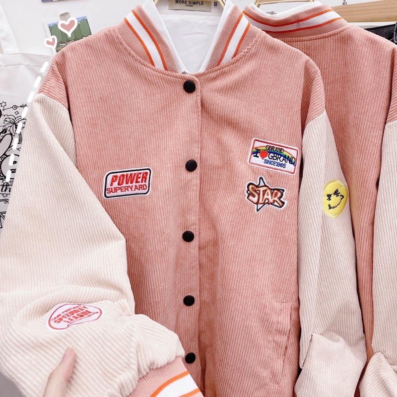 Áo khoác bomber STAR ( Ảnh thật 100%) | BigBuy360 - bigbuy360.vn