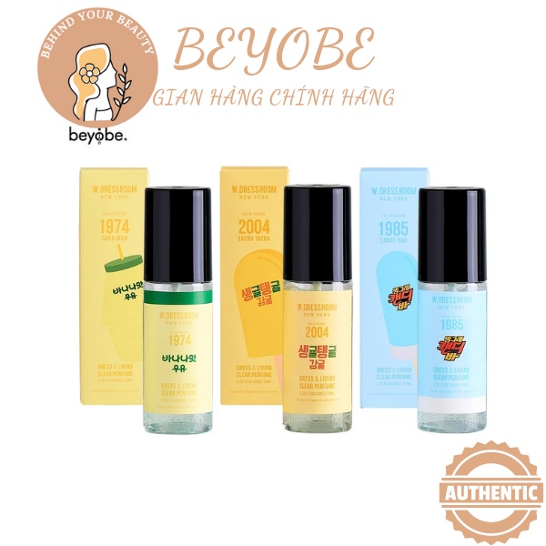 Nước hoa xịt vải Wdressroom trái cây cho học sinh W.DRESSROOM
